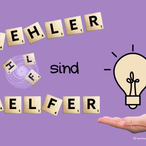 Fehler sind Helfer