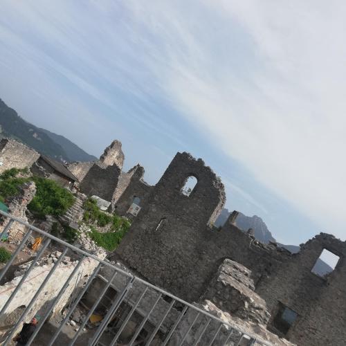 Ausblick auf die Burg Ehrenberg.