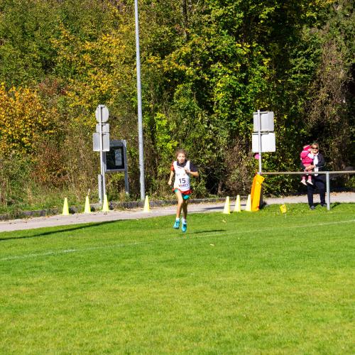 Leni beim Zieleinlauf