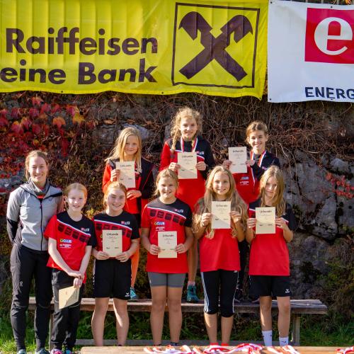 Siegerfoto Klasse 1a weiblich