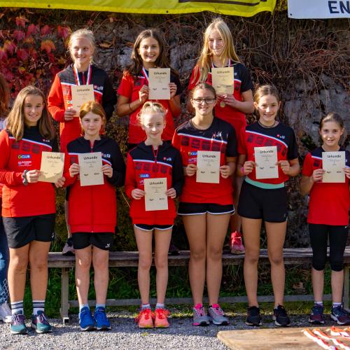 Siegerfoto Klasse 2a weiblich