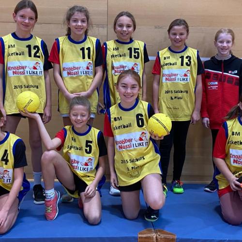 Gruppenfoto der Mädchen der 1a