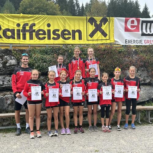 Klasse 2a bei der Preisverteilung