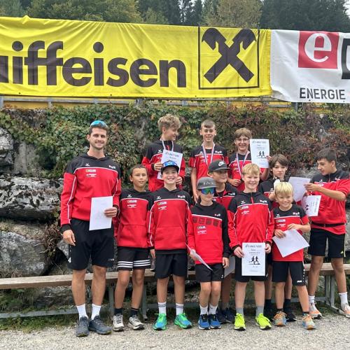 Klasse 2a bei der Preisverteilung