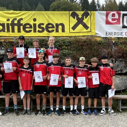 Schüler der Klasse 4a bei der Preisverteilung