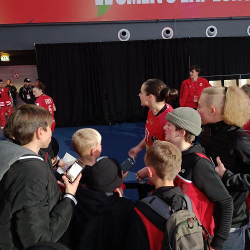 Foto einer Spielerin.