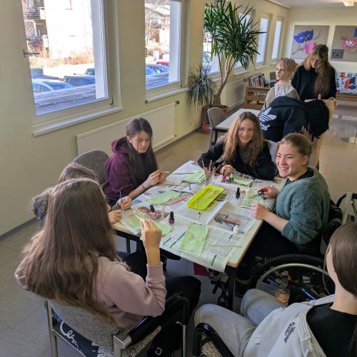 Praxistage PTS Gesundheit, Schönheit und Soziales.