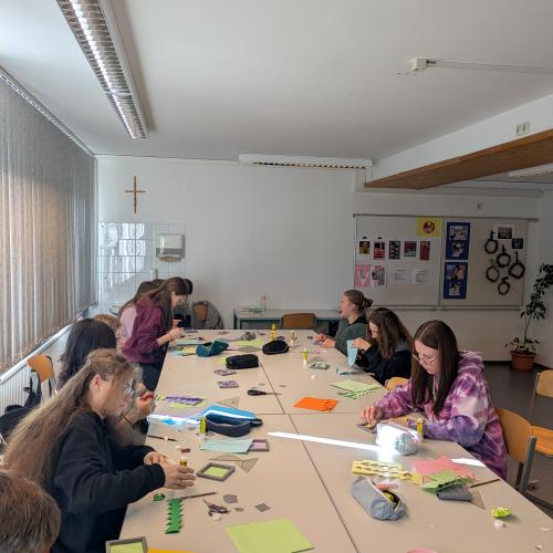 Praxistag PTS Gesundheit, Schönheit und Soziales.