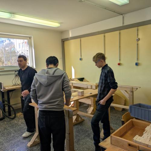 Praxistag PTS Holz und Bau.