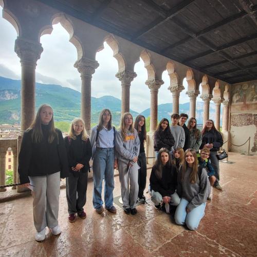 Gruppenfoto Castello Buonsiglio.