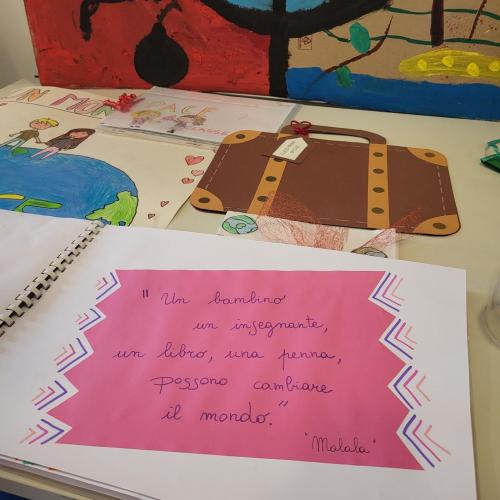 Kreatives Projekte der Schule.