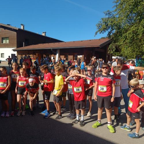 Am Start des Heiterwanger-See-Lauf 2026