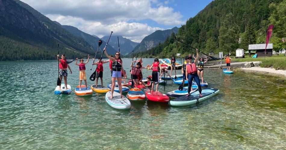 SUP Gruppenfoto Plansee