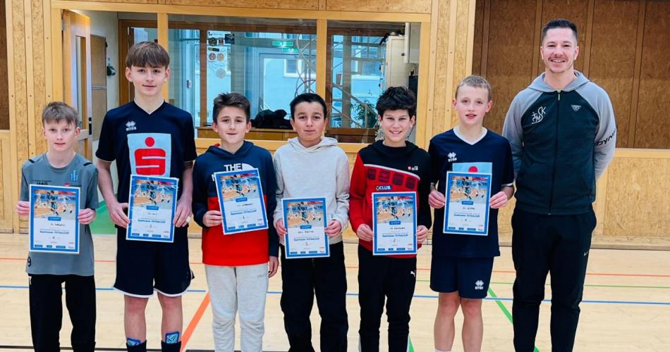 Gruppenfoto Futsal-Turnier