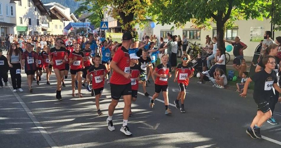 SchülerInnen der MSK beim Rotarylauf.