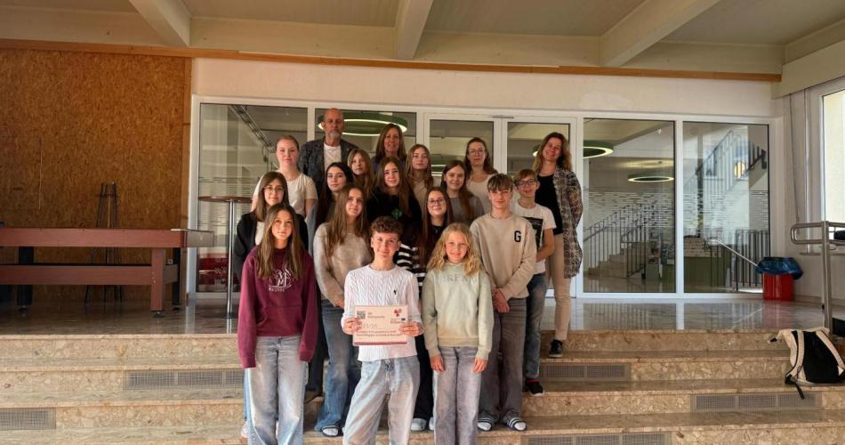 Überreichung Schulpartnerschaft 2025_26